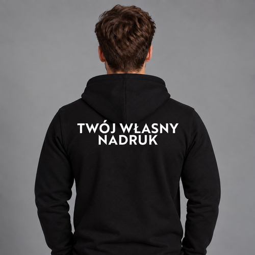 Bluza męska - z własnym nadrukiem